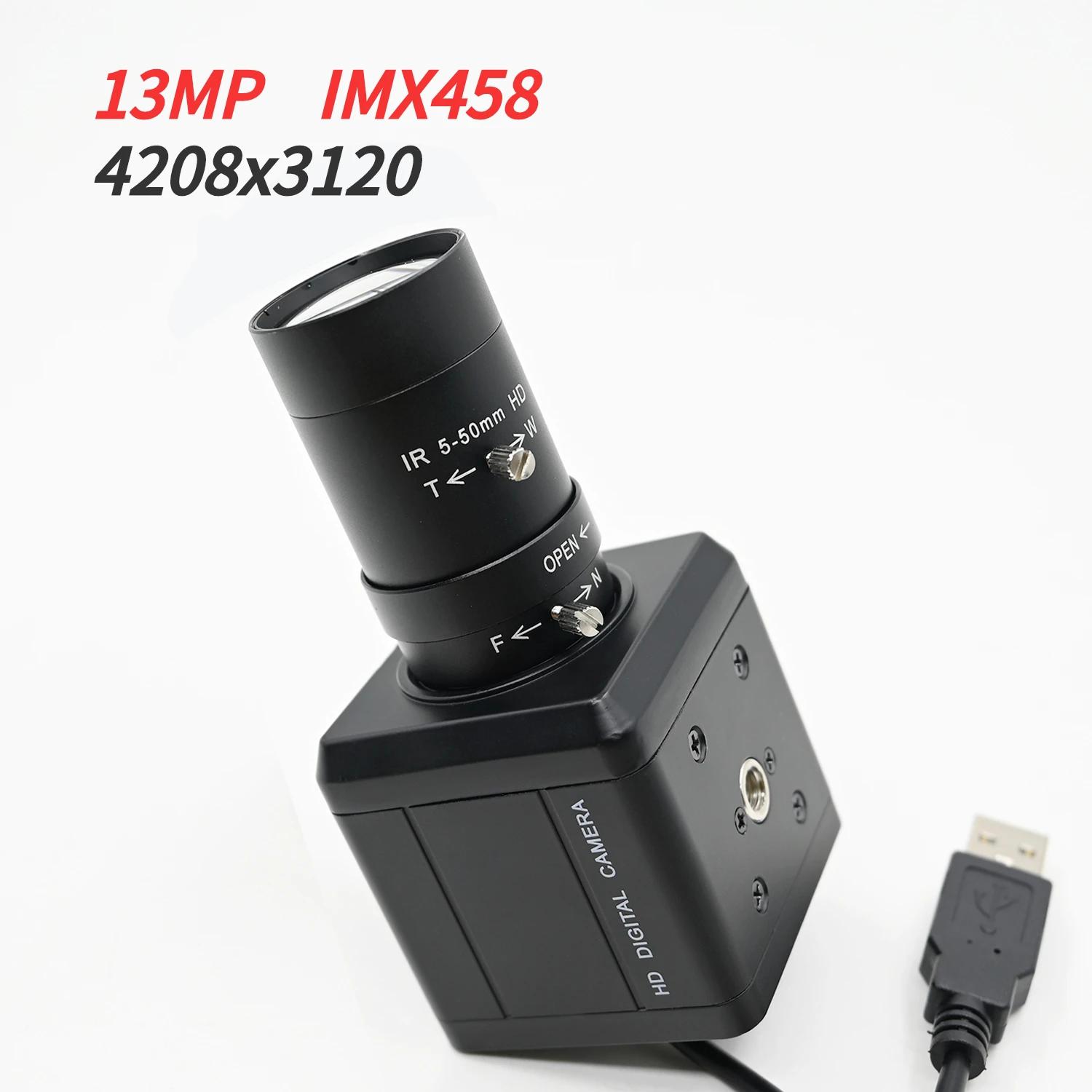 13MP USB ī޶ HD, IMX458 4208x3120 10fps,13 ްȼ ̴ ڽ ķ, 5-50mm/2.8-12mm   CS , ÷  ÷ 